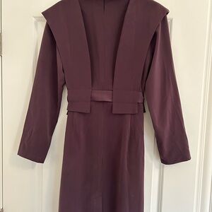 Julia Allert boutique designer sophisticated plum dress